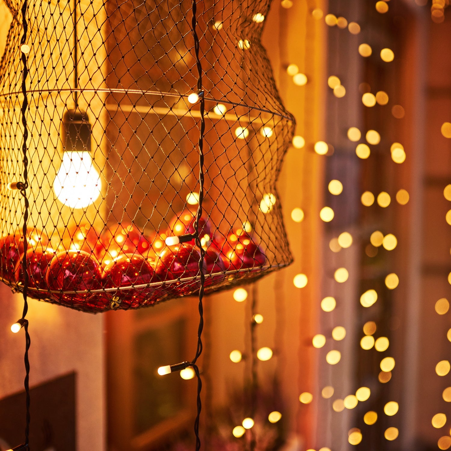 LED string lights for home decoration, 9 meters long. LED string lights for home decoration, 9 meters long.